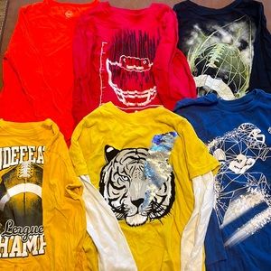Bundle of 6 Boy shirts